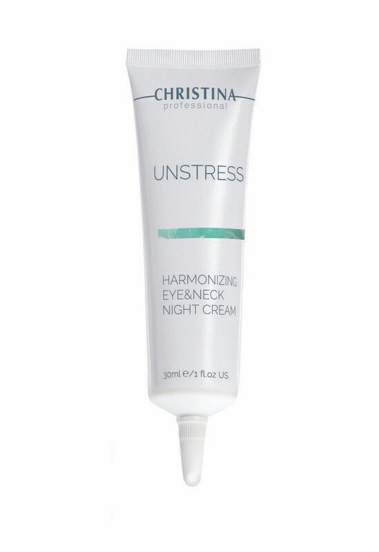 UNSTRESS Harmonizing Night Cream for Eye & Neck 30ml