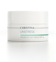 UNSTRESS Probiotic Day Cream for Eye &amp; Neck SPF 12 - 30ml